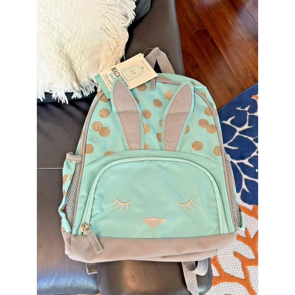 Pottery barn school kids School glitter BACKPACK rainbow travel Bag Girl kid🌈 .